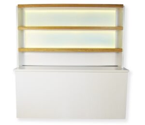 Achterwand LED’s Oak 2,1m