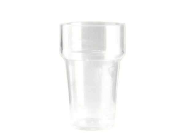 Cola/bierglas kunststof onbreekbaar 22cl