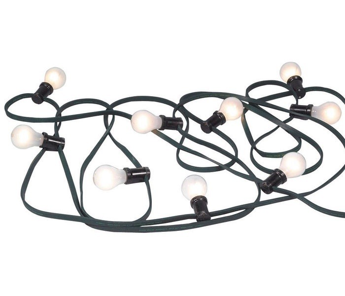 Prikkabel 25m - witte lampen