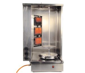 Shoarmagrill professioneel gas