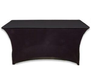 Buffetrok stretch  met tophoes zwart 183x76cm