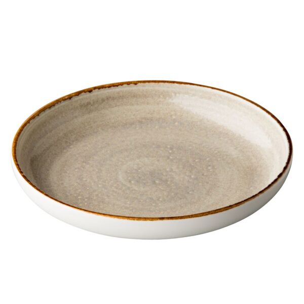 Bord Jersey diep - grijs - Ø 26,5cm