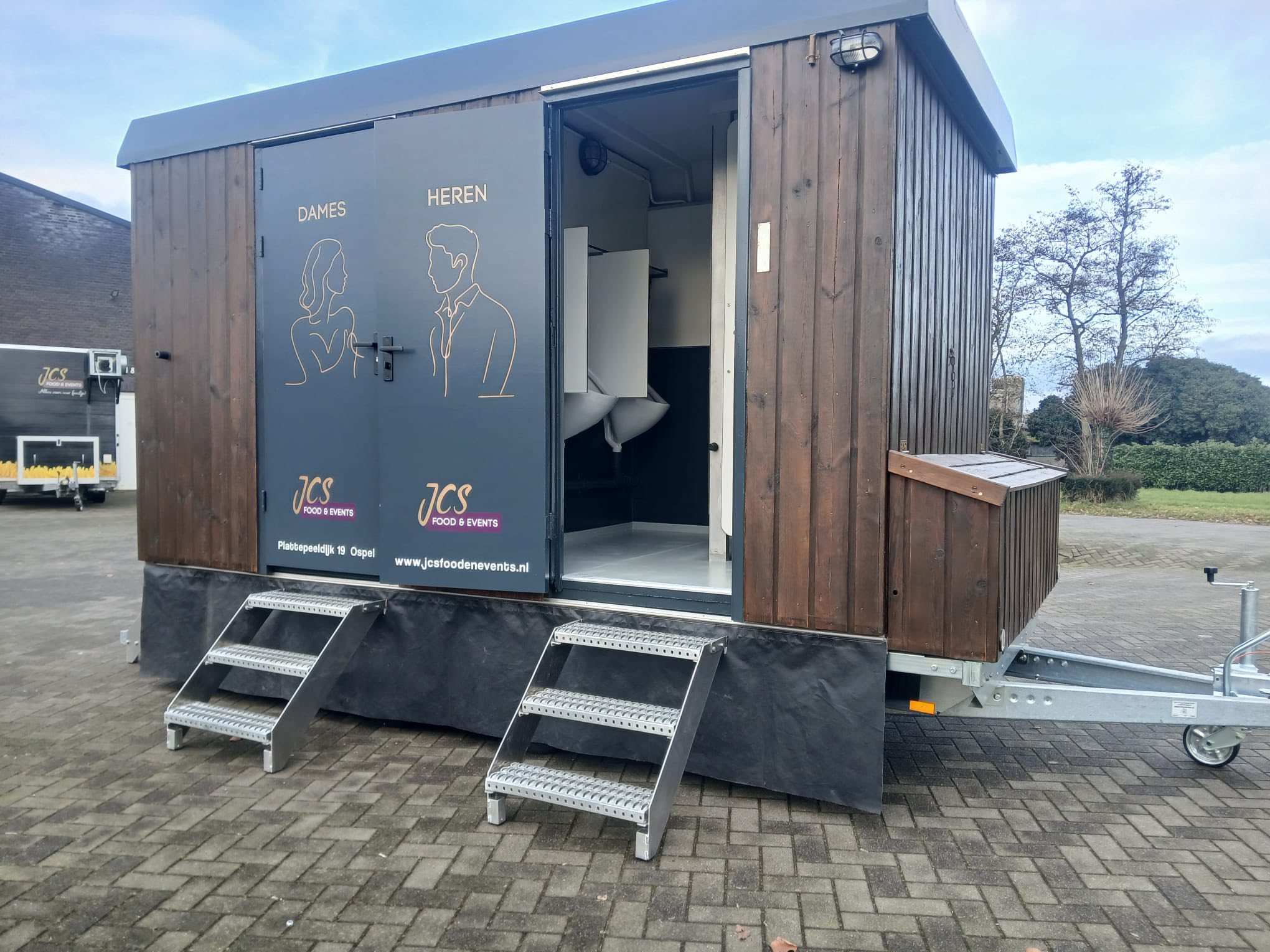 Toiletwagen - Hout - Afbeelding 5